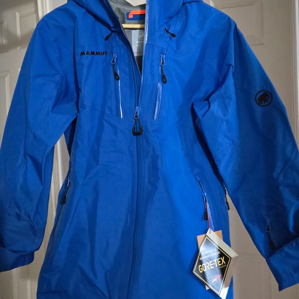 Brand New Men's S Mammut Mountain Pro GTX Hooded Jacket
